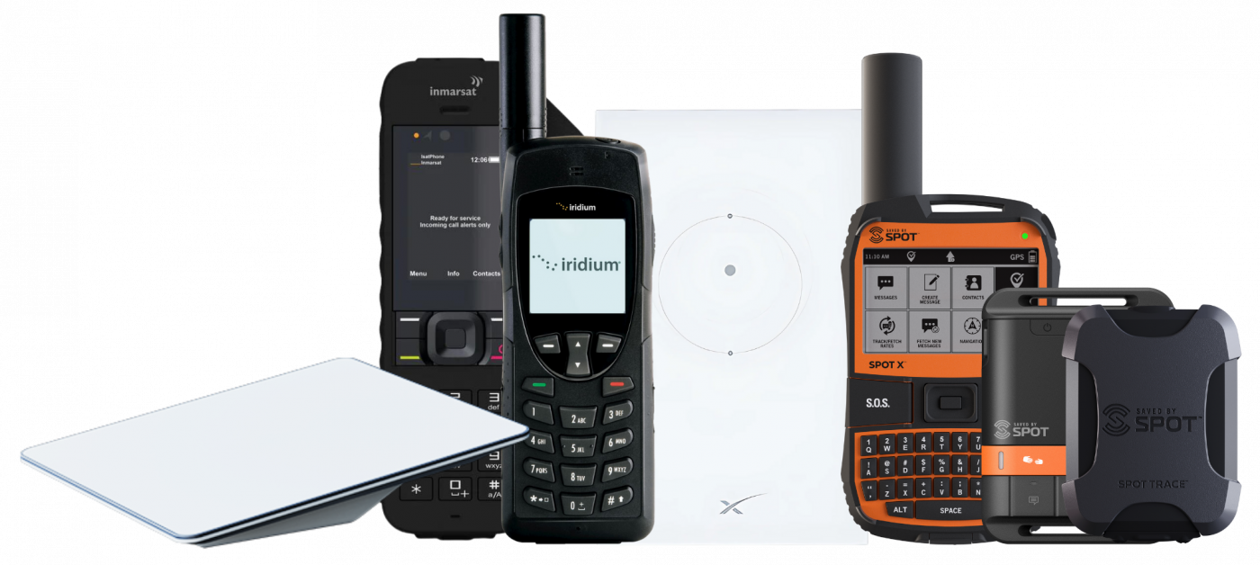 Productos Satelitales: Starlink, Iridium, SPOT